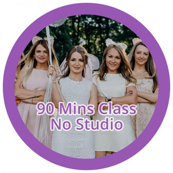 90 mins hen party dance class at your location